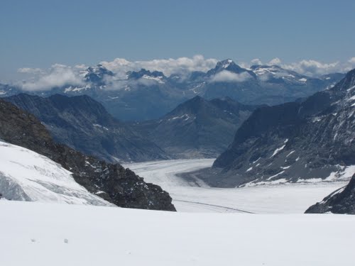 Sv�jc, kil�t�s a Jungfraujoch-r�l (Aletschgletscher), SzG3
