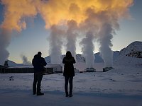 Hellisheidi geotermikus erőmű, vagy ahogy a helyiek hívják: a Felhőgyár