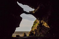 Yoda barlang a Hjörleishöfdi-ben